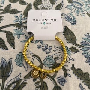Pura vida gold bracelet